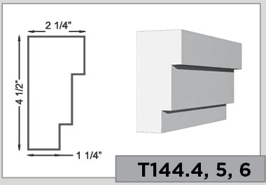 t144.4, 5, 6